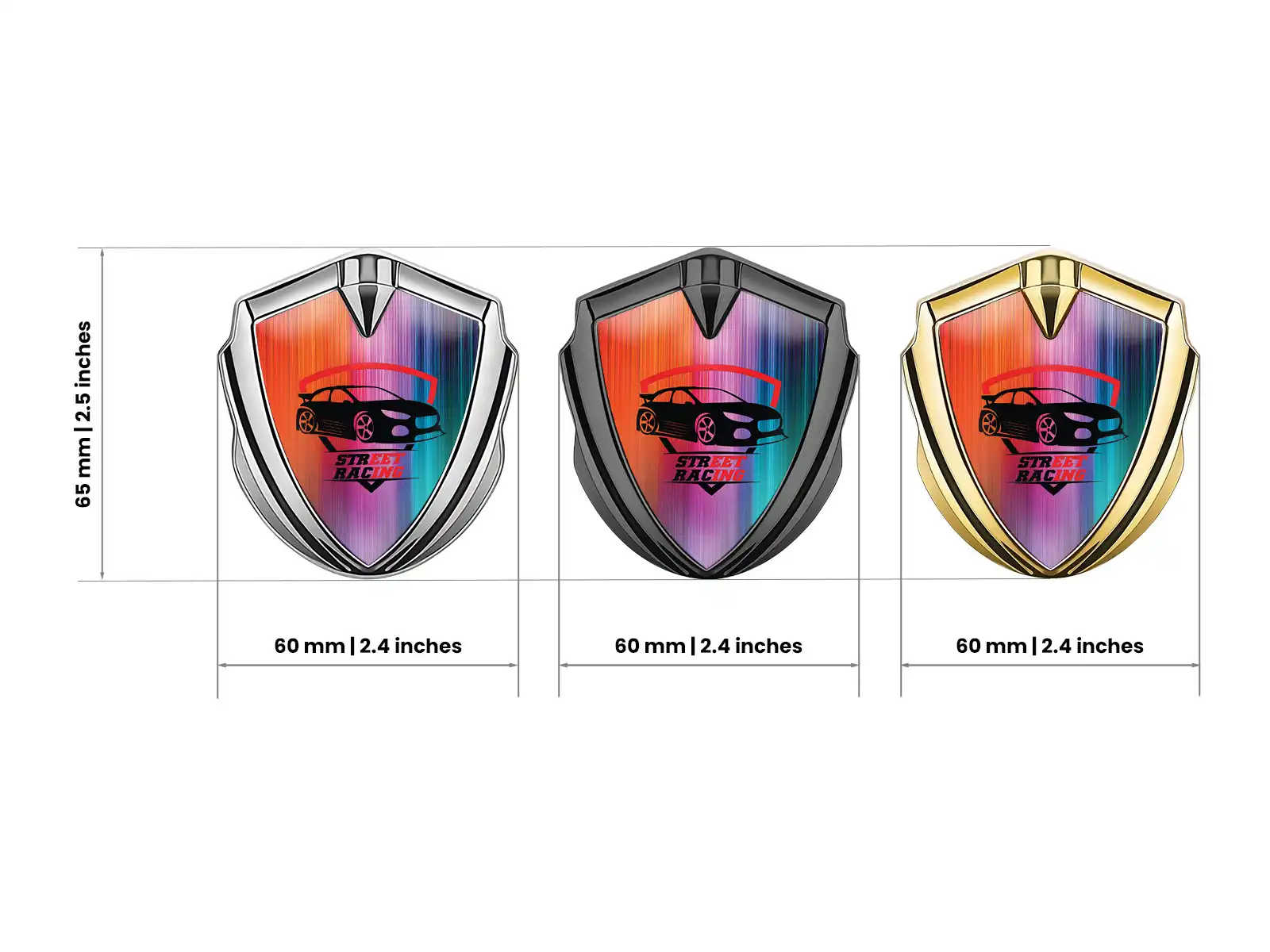 Fender Badge Minimal Design Universal Emblem